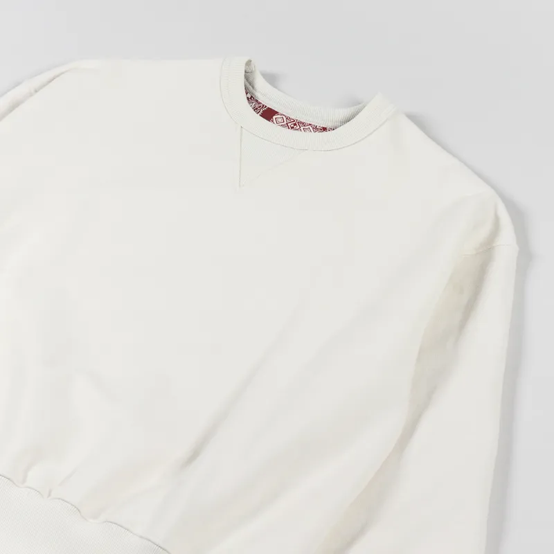 FrizmWORKS Bandana Block Sweatshirt Cream-2