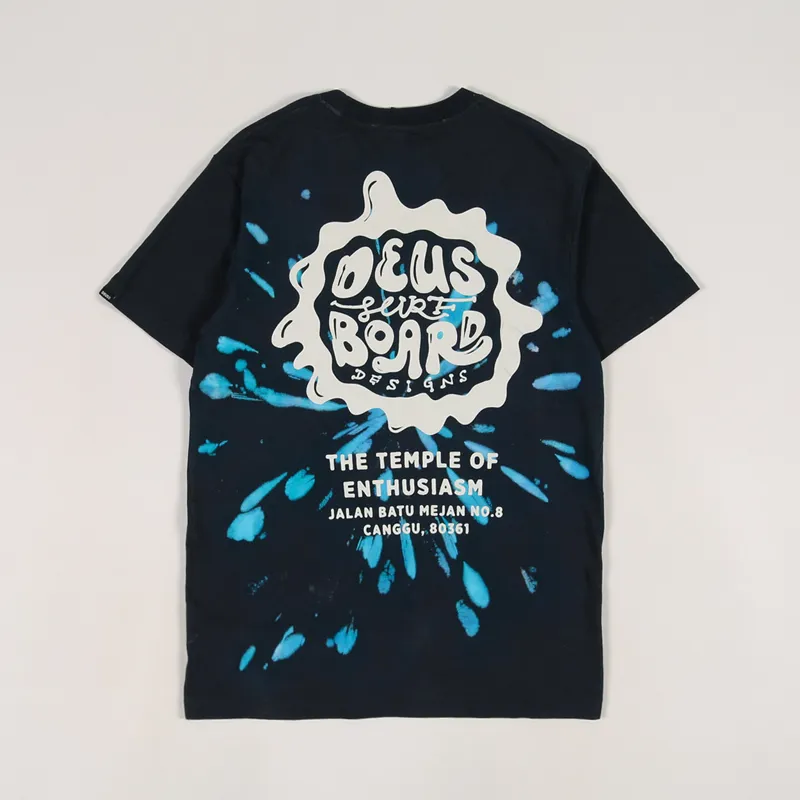 Deus Ex Machina Banzai Tie Dye T Shirt Phantom Combo