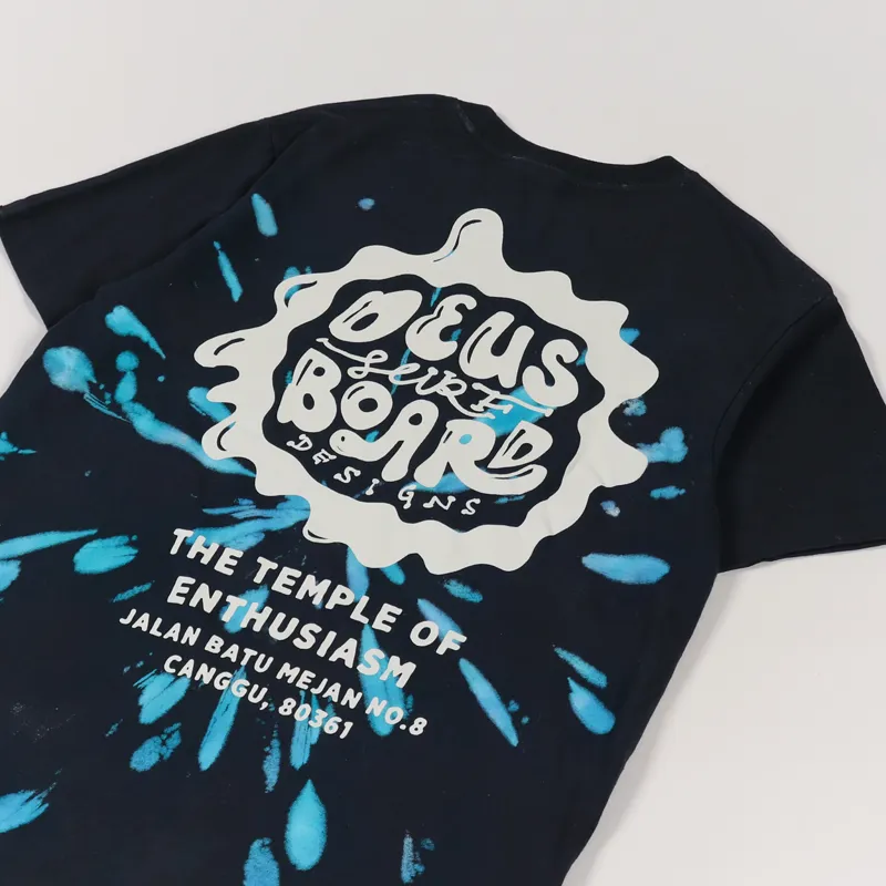 Deus Ex Machina Banzai Tie Dye T Shirt Phantom Combo-2