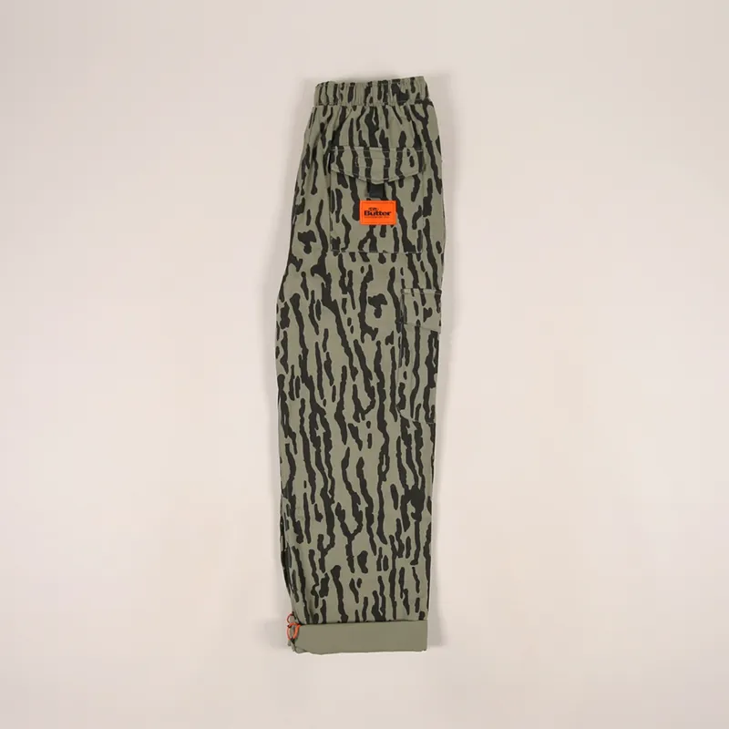 Butter Goods Bark Camo Cargo Pants Army-2