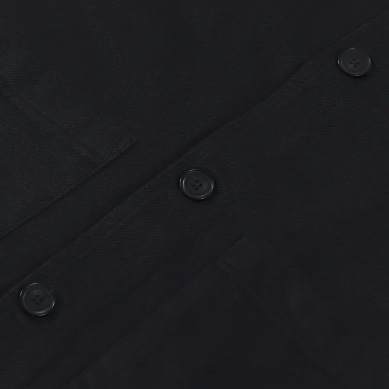 Nudie Jeans Barney Worker Jacket Black-7