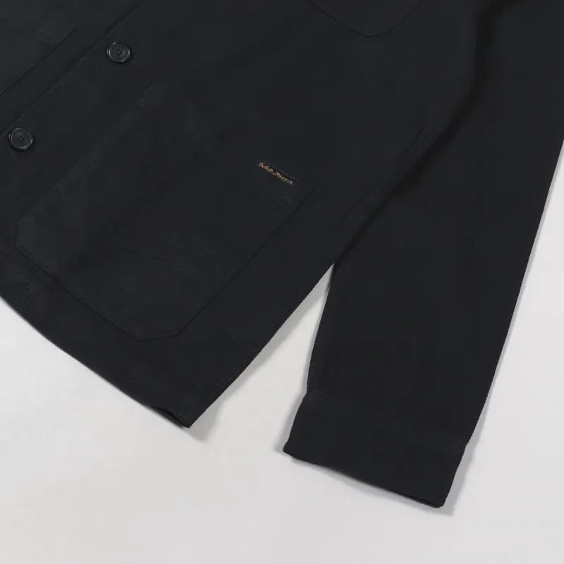 Nudie Jeans Barney Worker Jacket Black-6