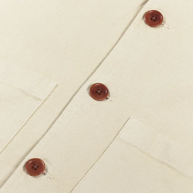 Nudie Jeans Barney Worker Jacket Cream-6