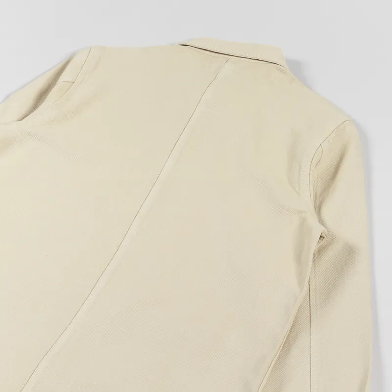 Nudie Jeans Barney Worker Jacket Cream-5
