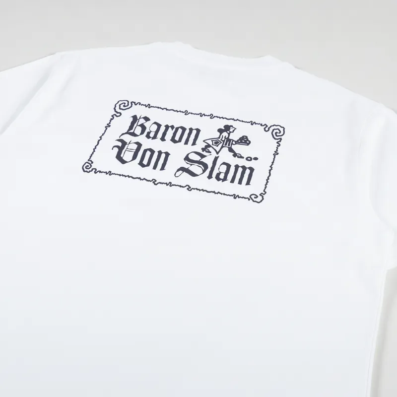 Palmes Tennis Society Baron Pocket T Shirt White-4