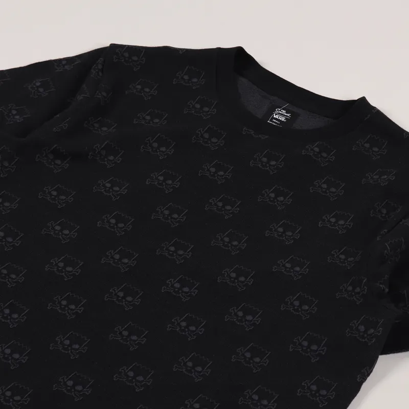 Vans x The Simpsons Bart T Shirt Black-1