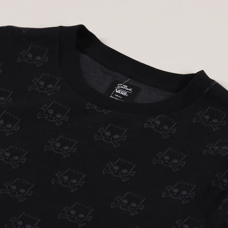 Vans x The Simpsons Bart T Shirt Black-4