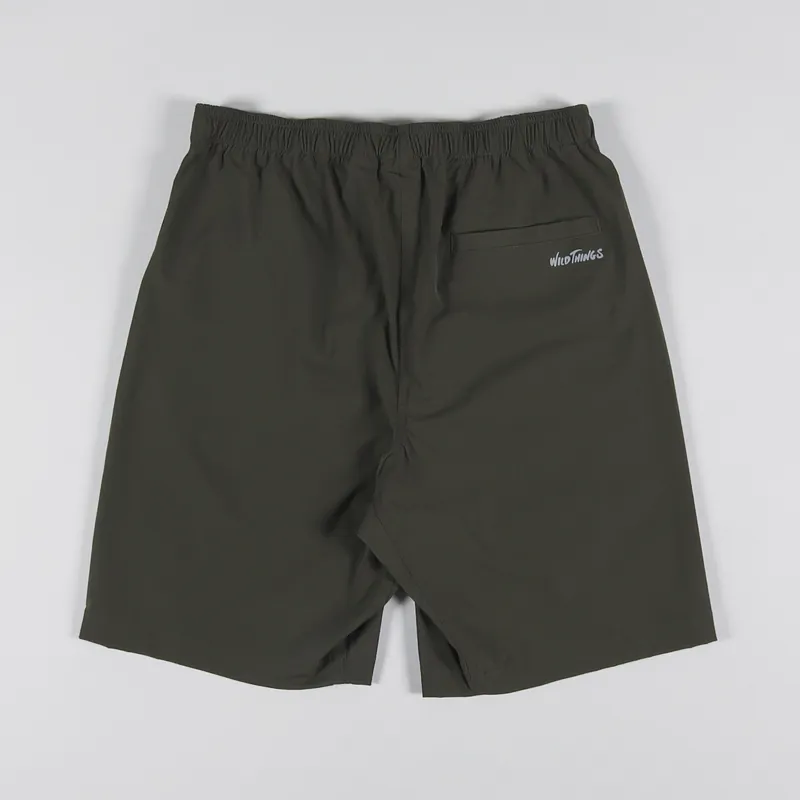 Wild Things Base Shorts Olive-1