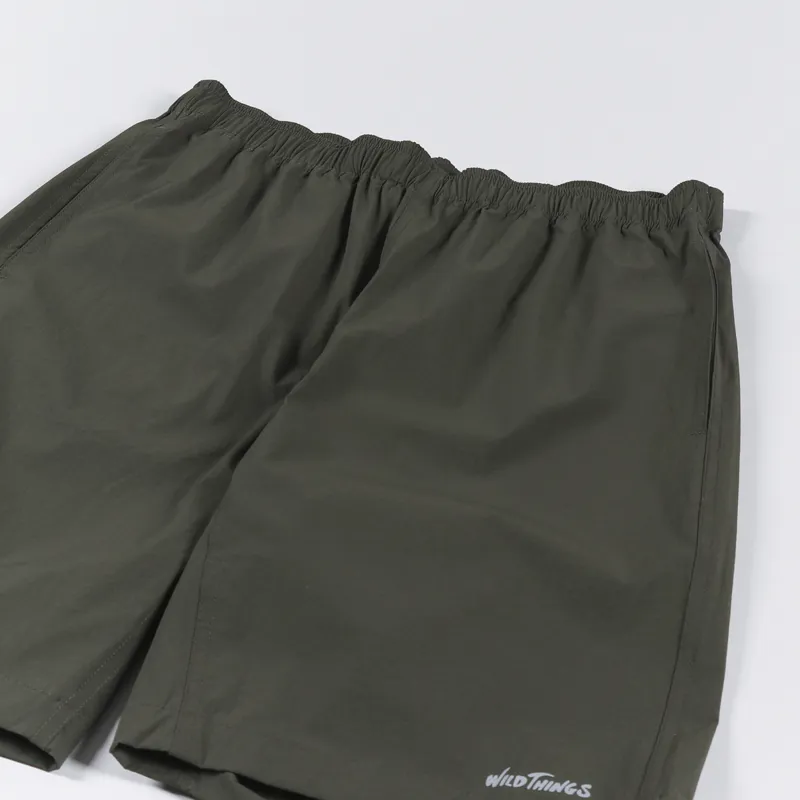 Wild Things Base Shorts Olive-2