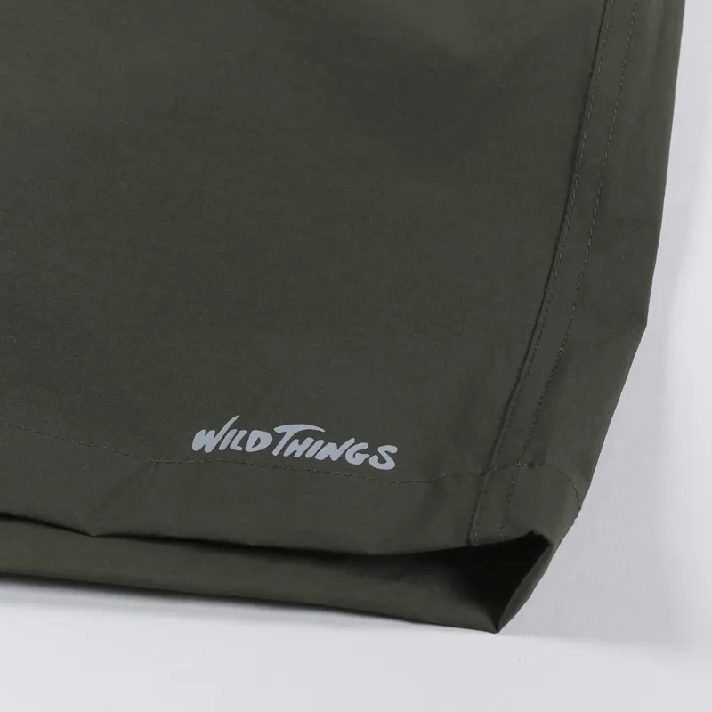 Wild Things Base Shorts Olive-5