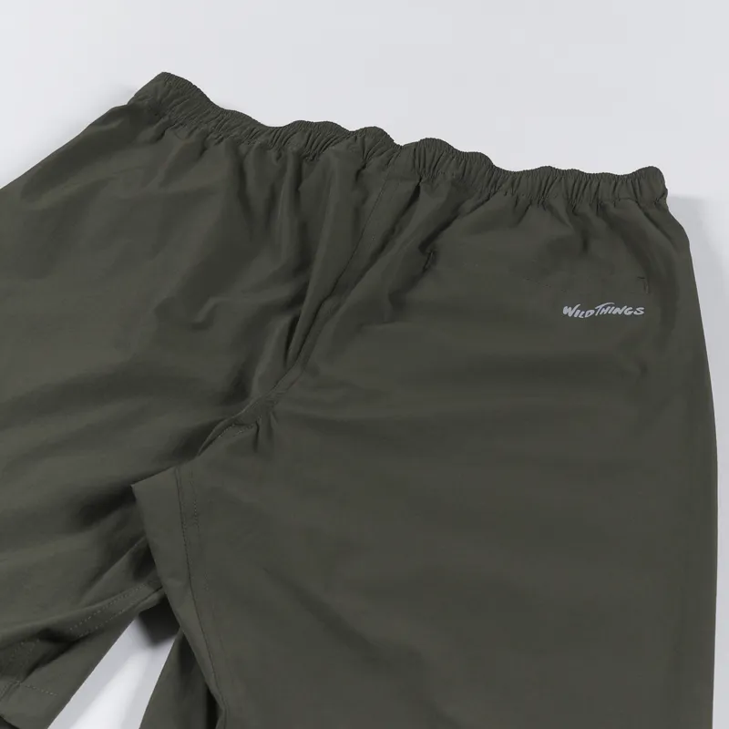 Wild Things Base Shorts Olive-3