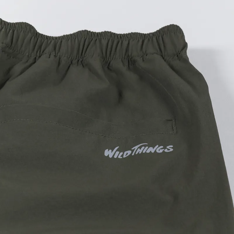 Wild Things Base Shorts Olive-4