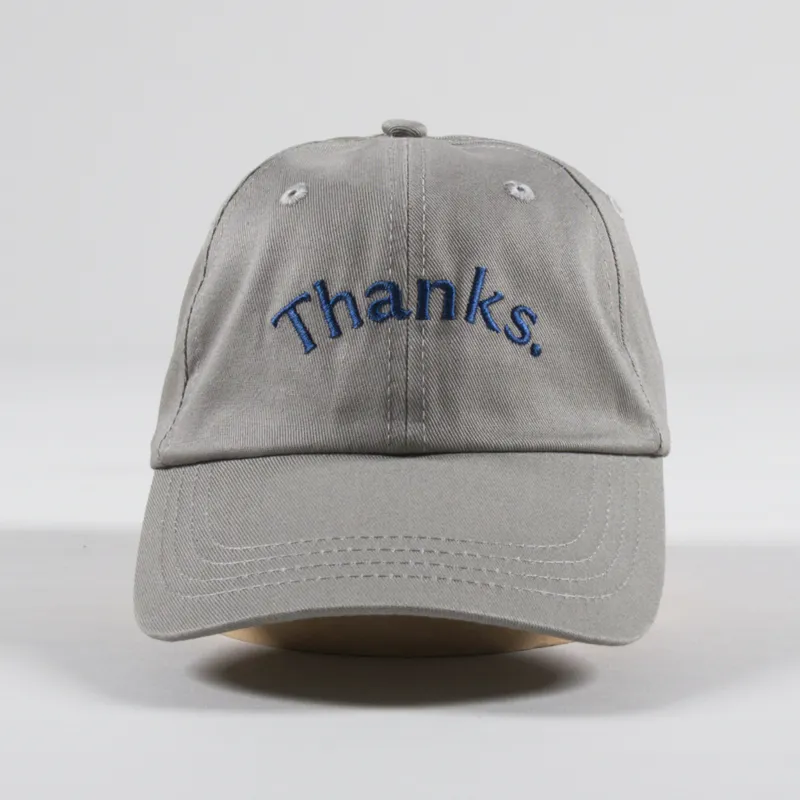 Thanks Baseball Cap Grey Navy-2