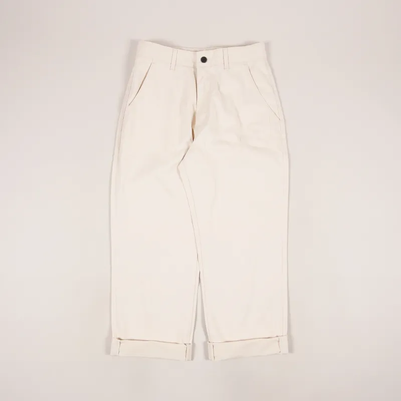Uniform Bridge Basic Chino Pants Natural