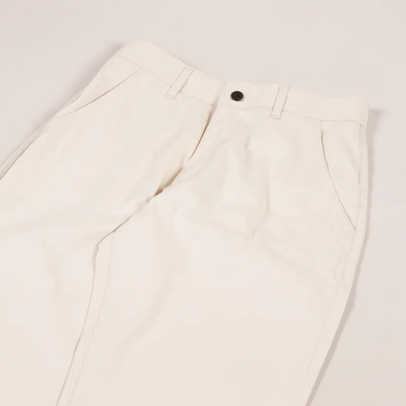 Uniform Bridge Basic Chino Pants Natural-5