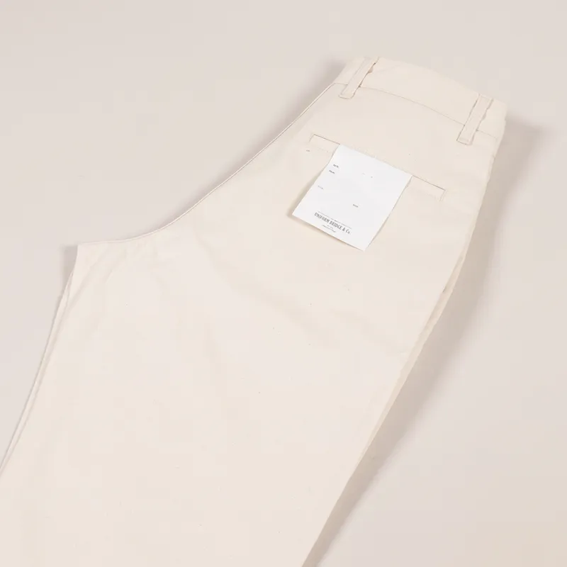 Uniform Bridge Basic Chino Pants Natural-4
