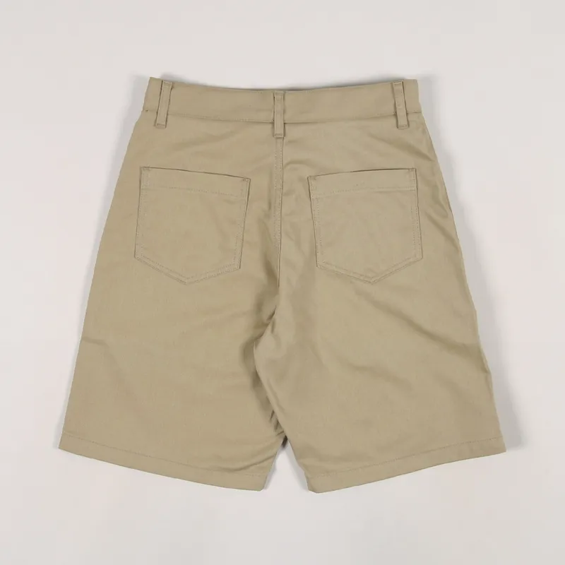 Uniform Bridge Basic Chino Shorts Beige-1