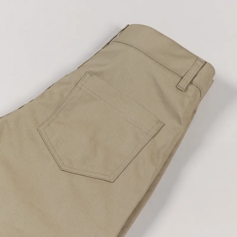 Uniform Bridge Basic Chino Shorts Beige-3