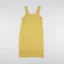L.F.Markey Womens Basic Linen Shift Dress Ochre