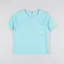 L.F.Markey Womens Basic Linen Tee Aqua
