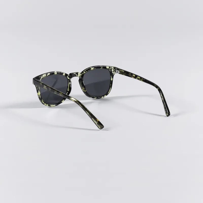 A.Kjaerbede Bate Sunglasses Black Yellow Tortoise-3