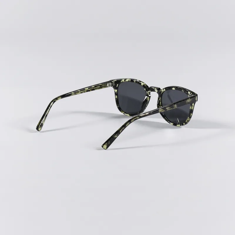 A.Kjaerbede Bate Sunglasses Black Yellow Tortoise-2