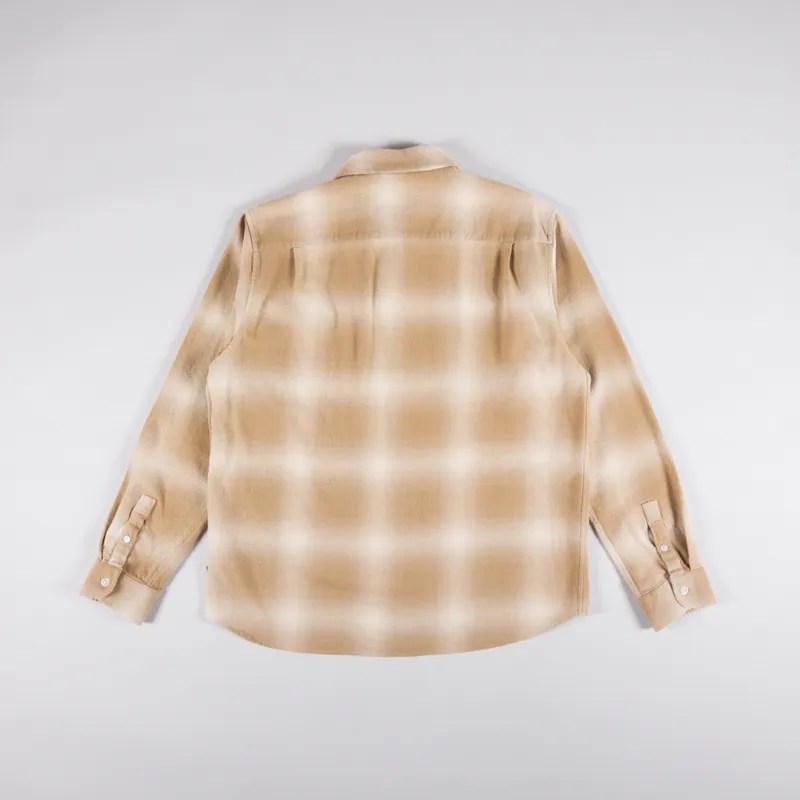 Stussy Bay Plaid Shirt in Gray for Men | Lyst