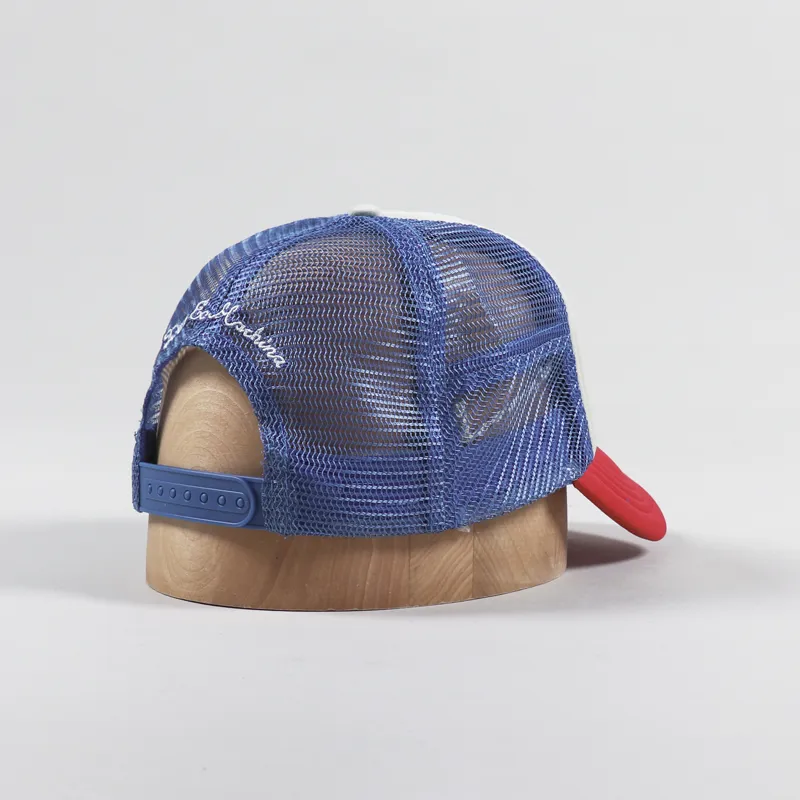 Deus Ex Machina Baylands Trucker Cap Red-1