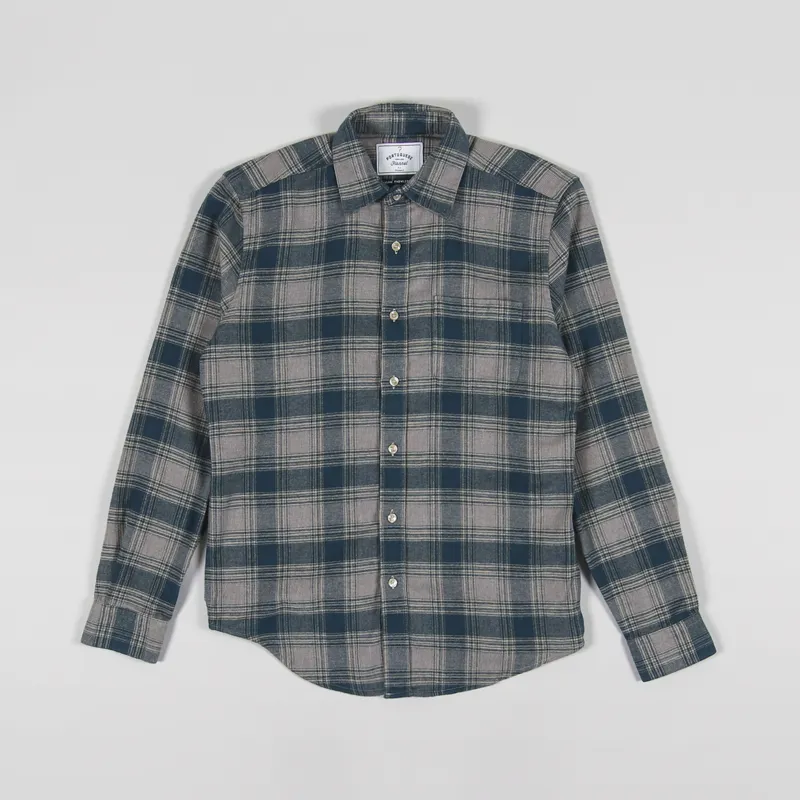 Portuguese Flannel Bazzar Shirt Brown