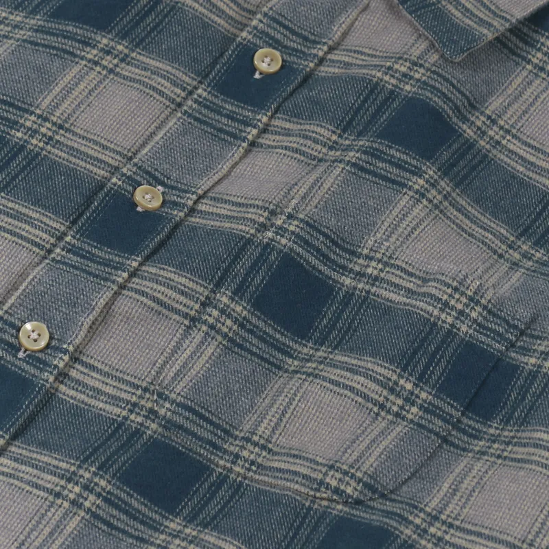 Portuguese Flannel Bazzar Shirt Brown-7