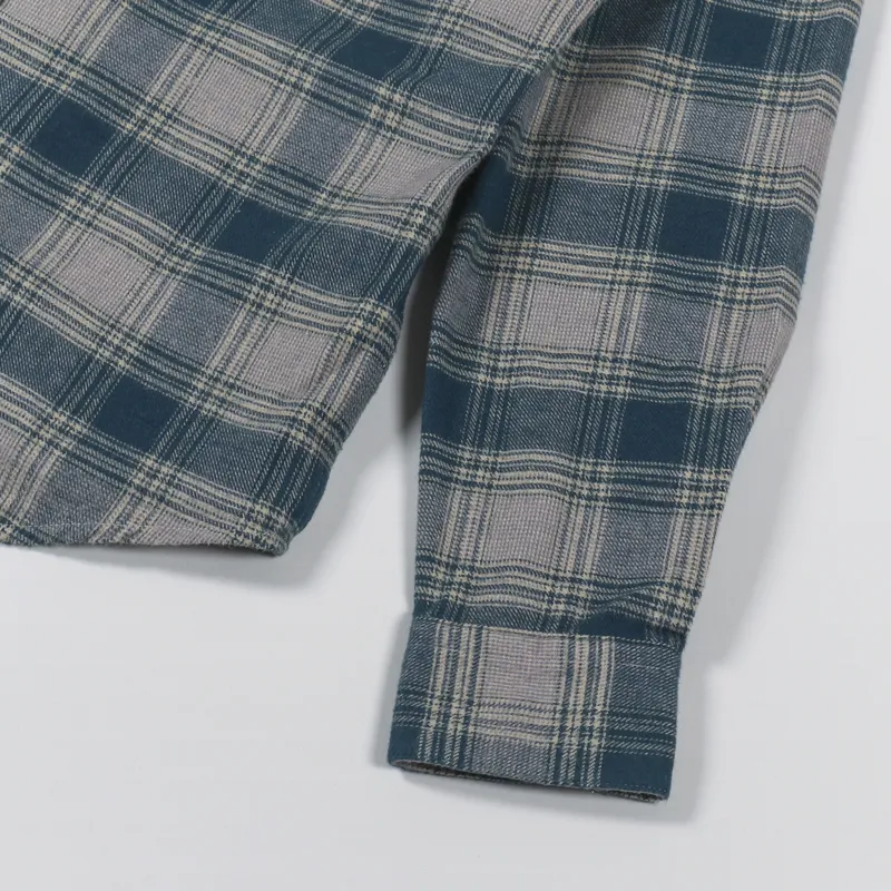 Portuguese Flannel Bazzar Shirt Brown-6