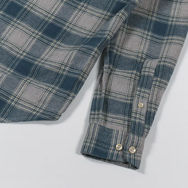 Portuguese Flannel Bazzar Shirt Brown-4