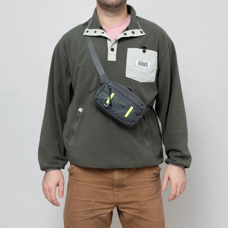 Elliker Semer Sling Bag 1L Grey Lemon-2