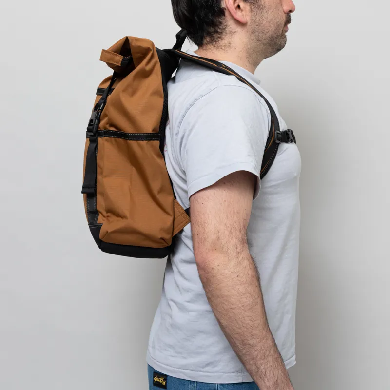 Dickies Ashville Rolltop Backpack Brown Duck-6