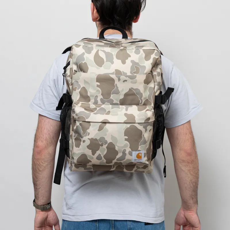 バッグ NEW CARHARTT camo backpack Carhartt WIP Mens Jakob Backpack Rucksack Bag Camo Duck Desert