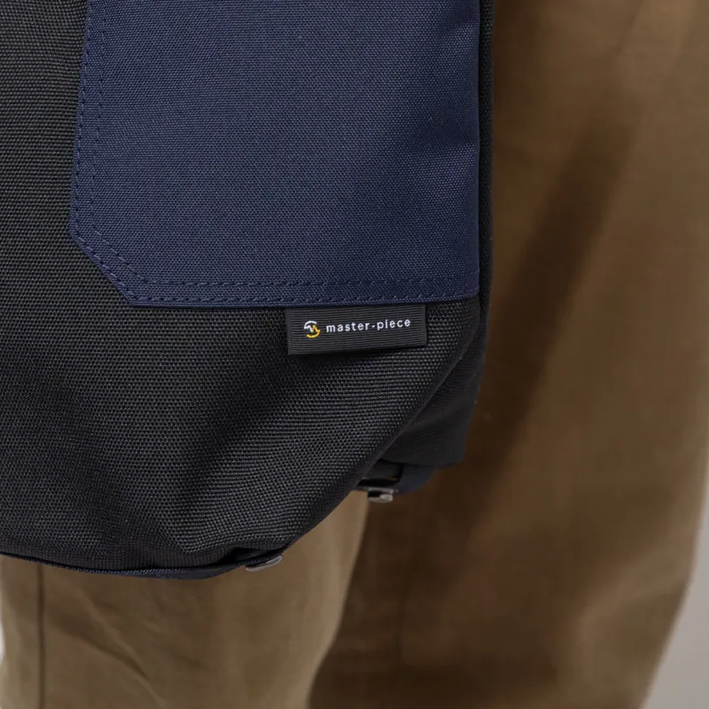 Universal Works x Master-piece Small Tote Bag Black Recycled Tech Canvas-9