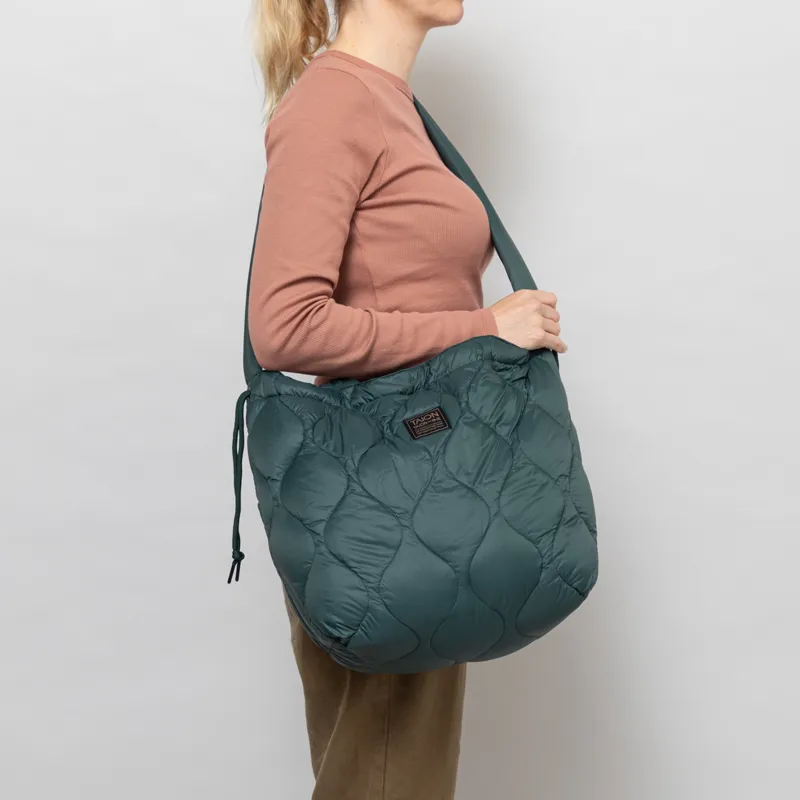 Taion Military Softshell Down Shoulder Bag Dark Green-1