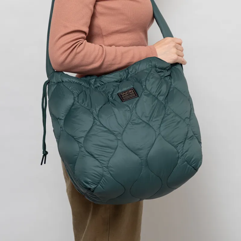 Taion Military Softshell Down Shoulder Bag Dark Green-2