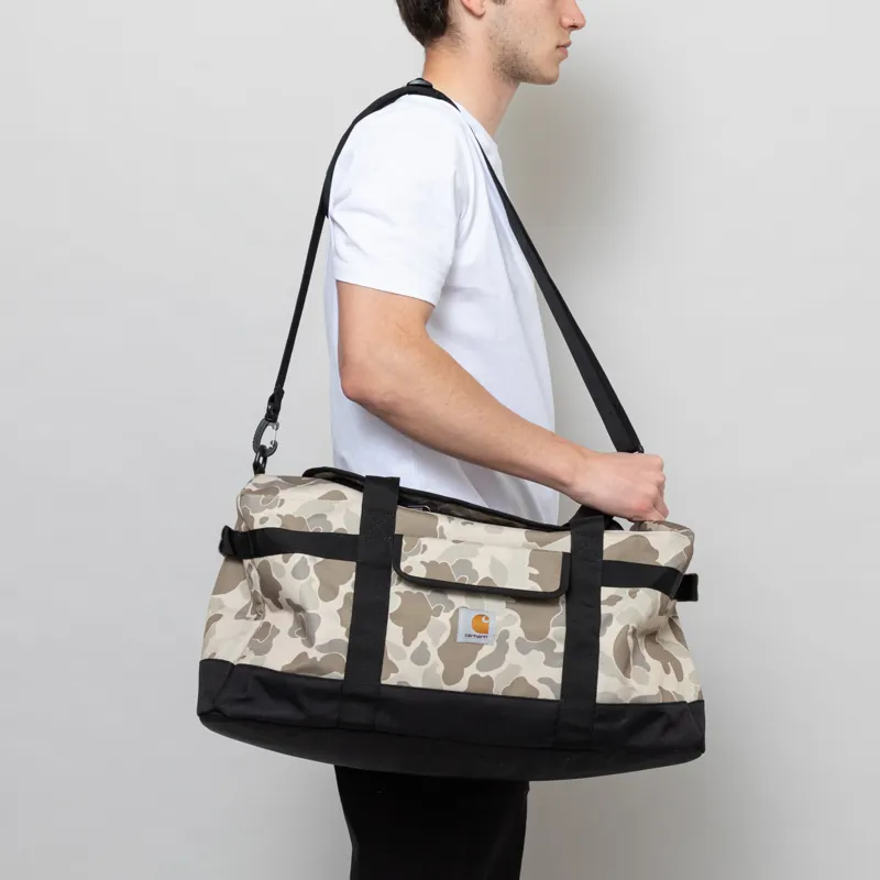 Carhartt WIP Jack Duffle Bag Camo Duck Desert