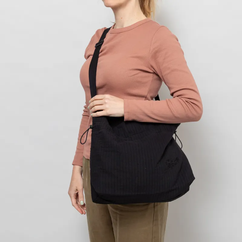 Girls Of Dust Womens Haverslack Crossbody Bag Armor Cotton Black-1