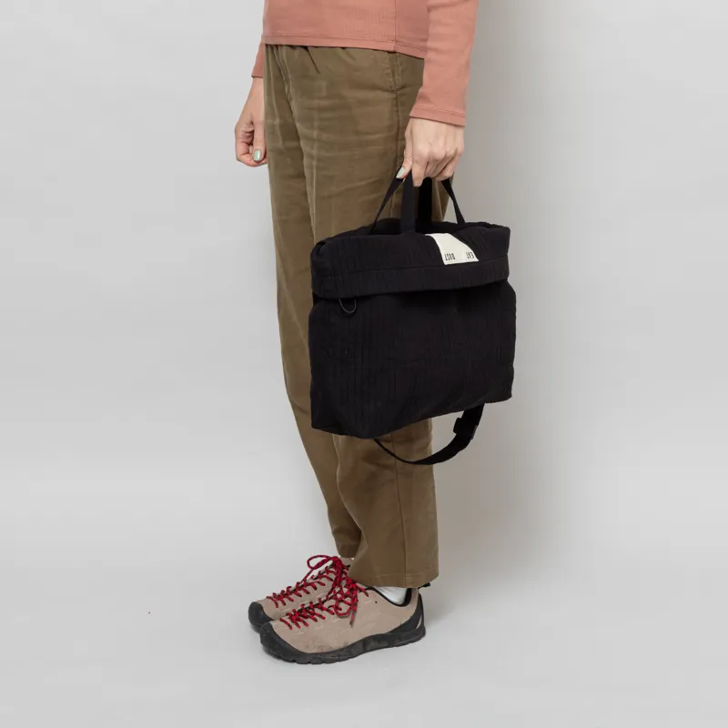 Girls Of Dust Womens Haverslack Crossbody Bag Armor Cotton Black-4