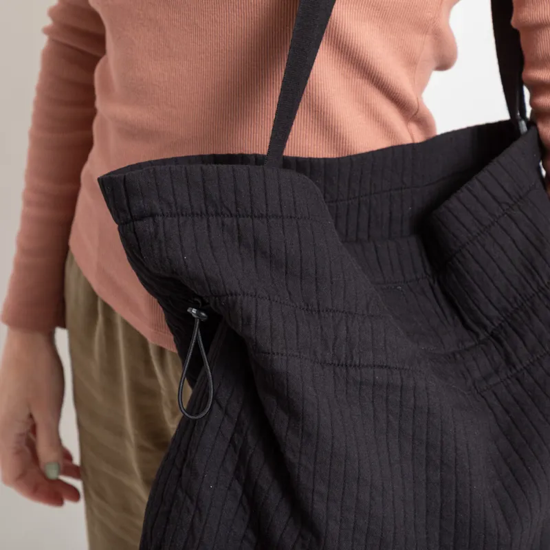 Girls Of Dust Womens Haverslack Crossbody Bag Armor Cotton Black-7