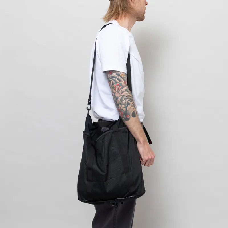 Gramicci Womens Nylon Packable Explorer Tote Black-7