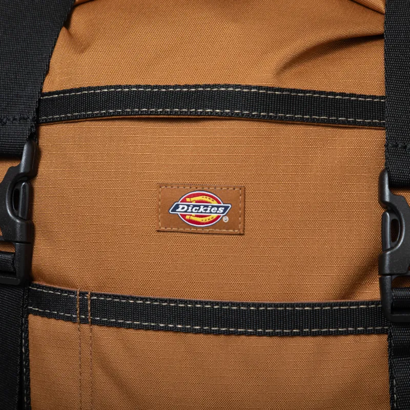Dickies Ashville Rolltop Backpack Brown Duck-8