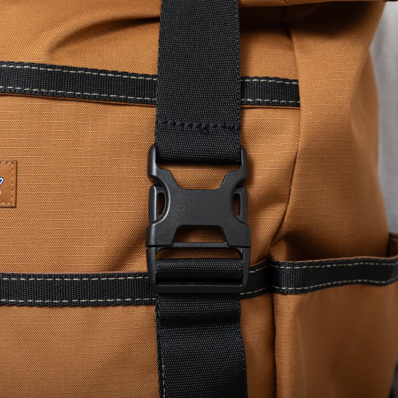 Dickies Ashville Rolltop Backpack Brown Duck-12