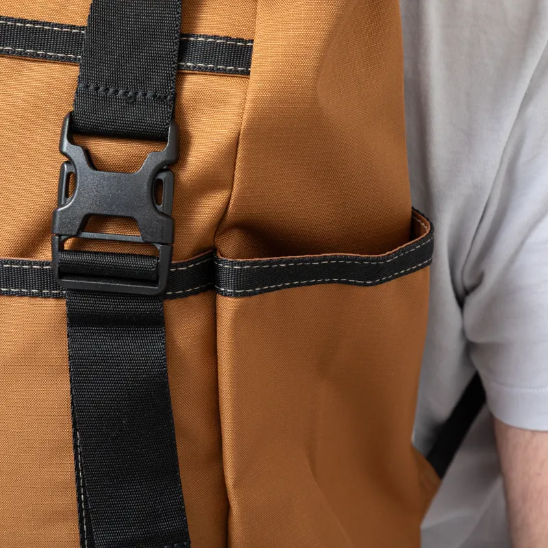 Dickies Ashville Rolltop Backpack Brown Duck-9