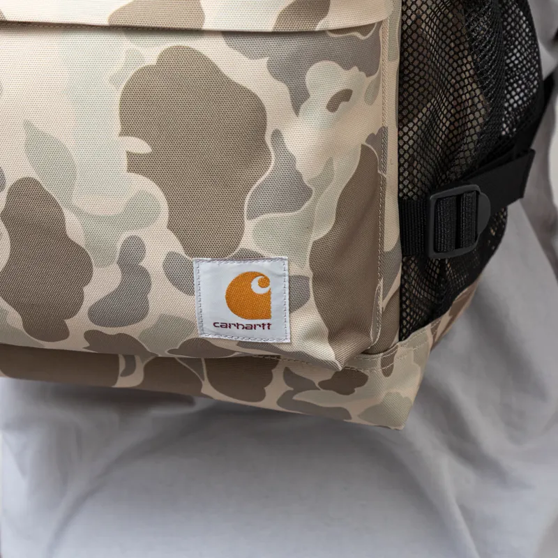 バッグ NEW CARHARTT camo backpack Carhartt WIP Mens Jakob Backpack Rucksack Bag Camo Duck Desert