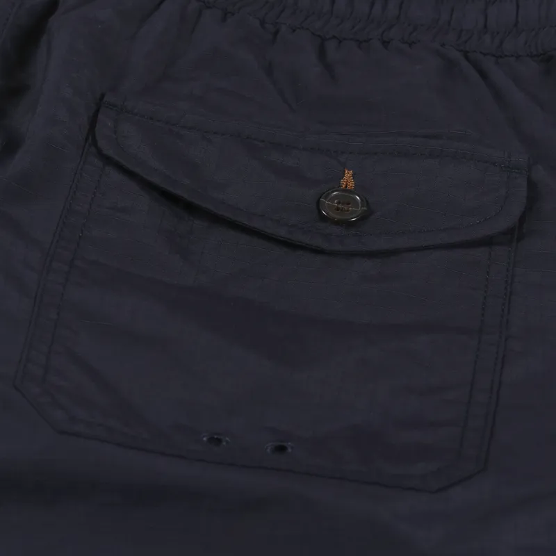 Universal Works Beach Short Navy Charlie NY Ripstop-2