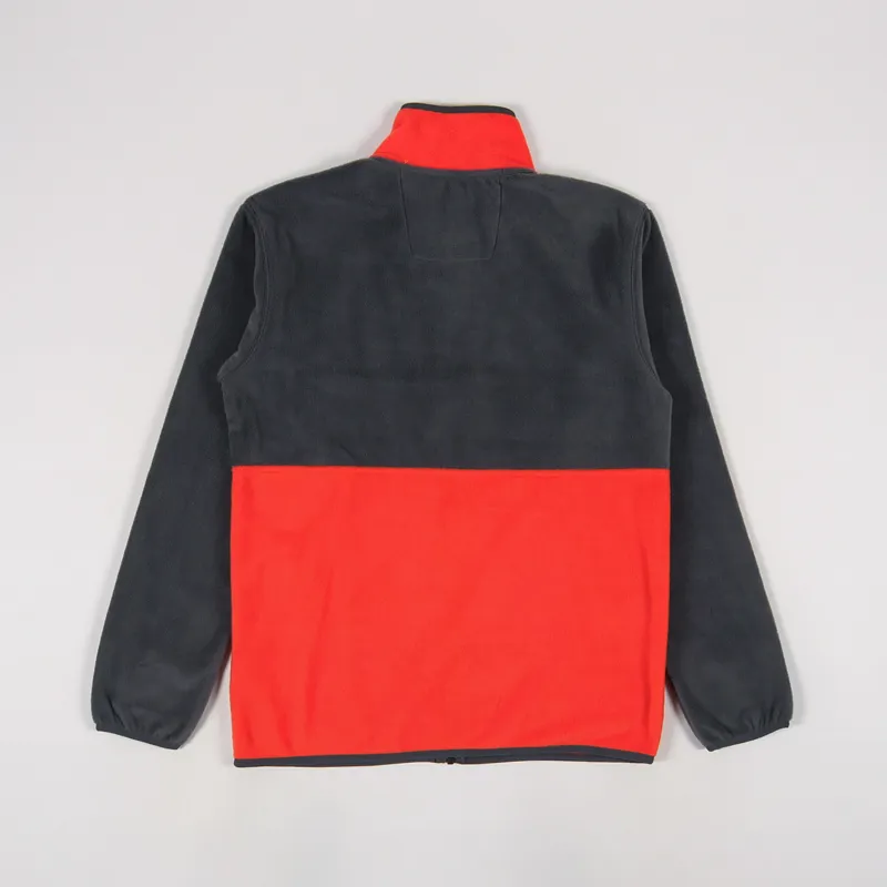 Columbia Back Bowl Fleece Lightweight Red Quartz Shark-2