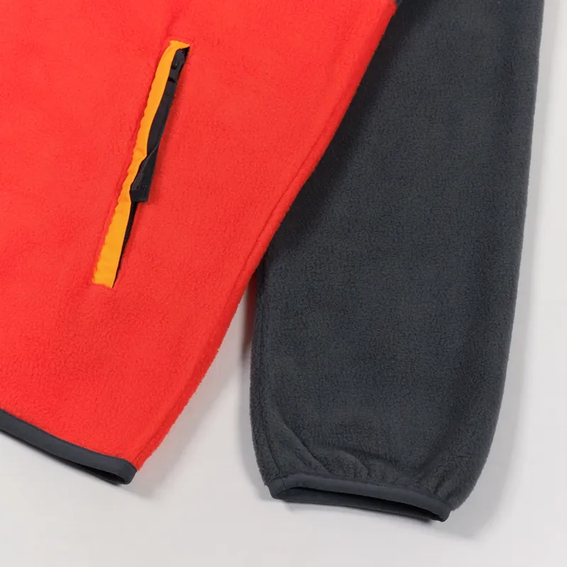 Columbia Back Bowl Fleece Lightweight Red Quartz Shark-6